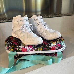 NFINITY Beast White High-Tops with Case